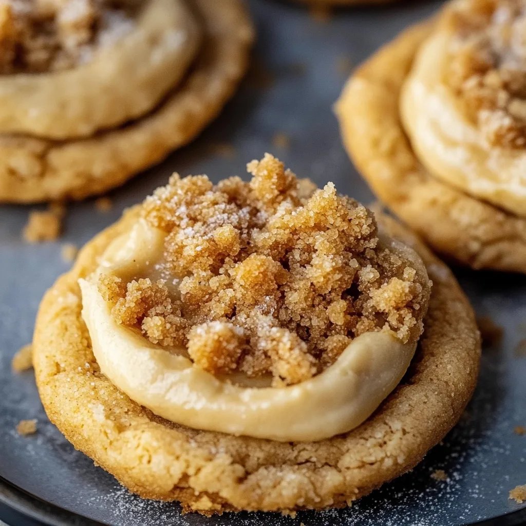 Crumbl Pumpkin Pie Cookies