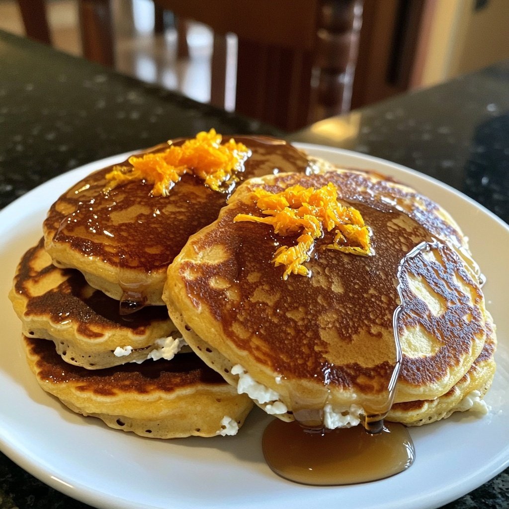 Orange Ricotta Pancakes Syrup
