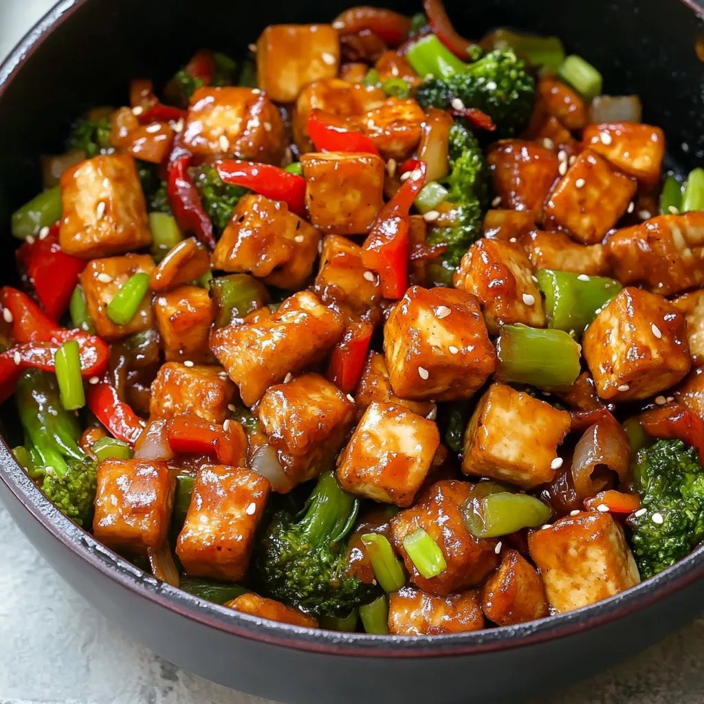 Crispy Tofu Stir Fry