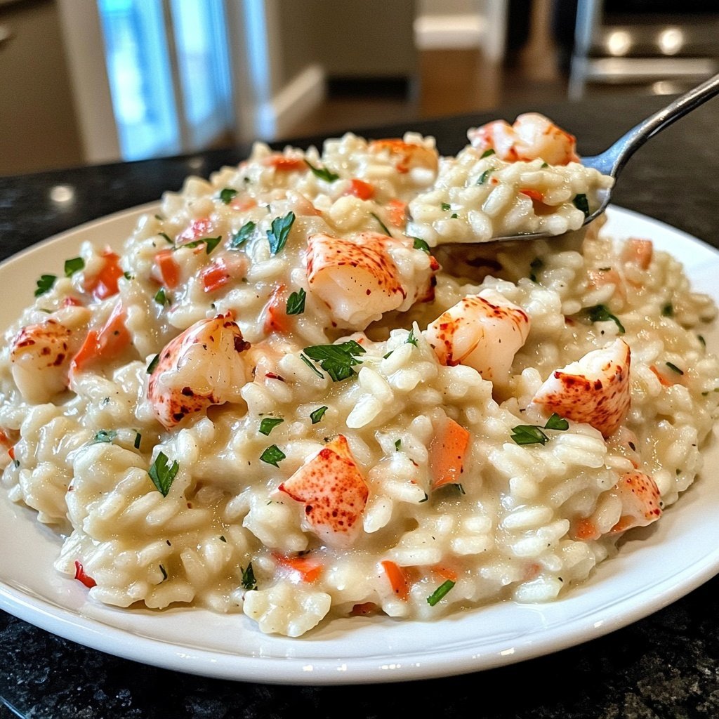 Elegant Dinner: Lobster Risotto Recipe