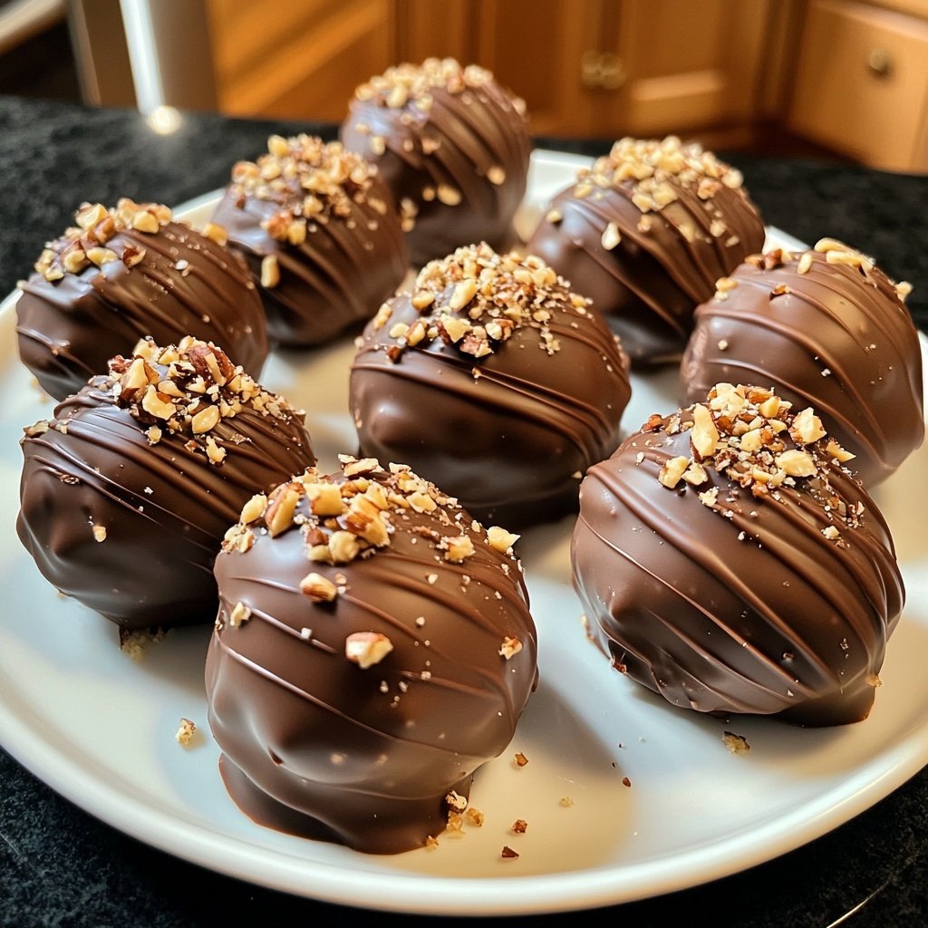 Pinecone Oreo Balls