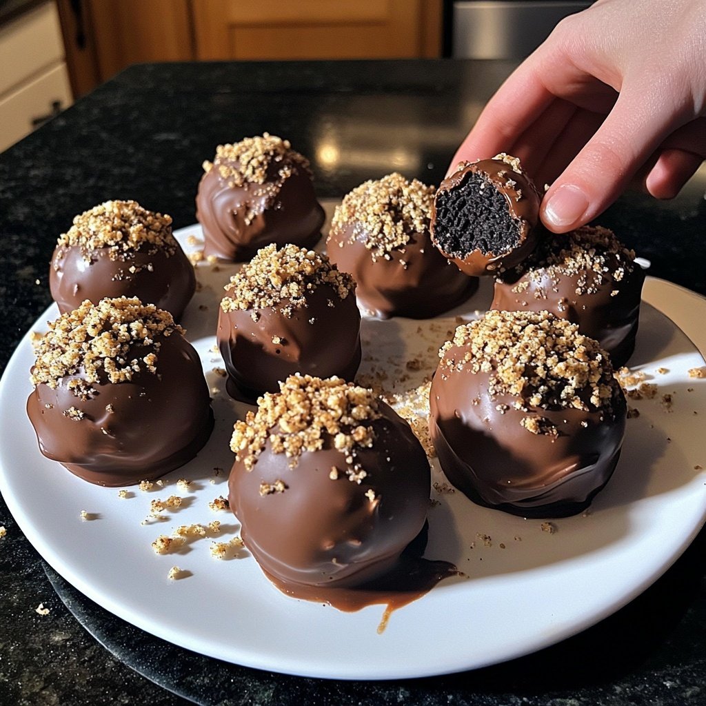 Oreo Balls-3 Ingredients