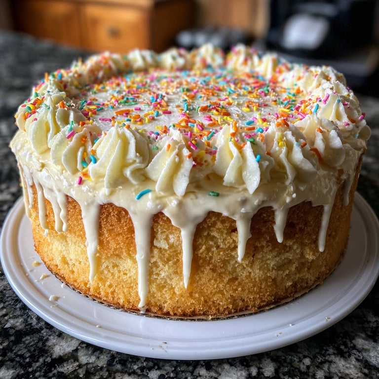 Copycat Costco Vanilla Cake