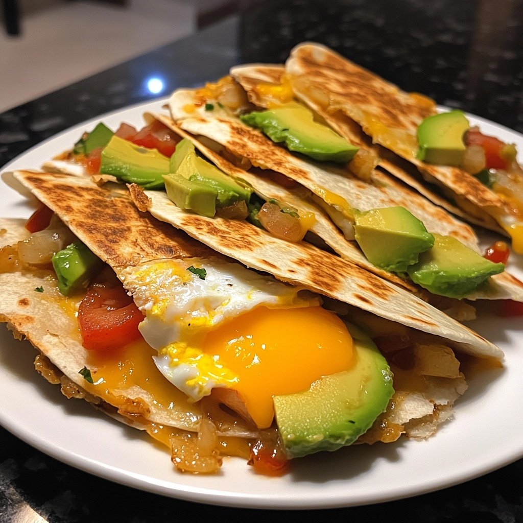 Fried Egg Quesadilla