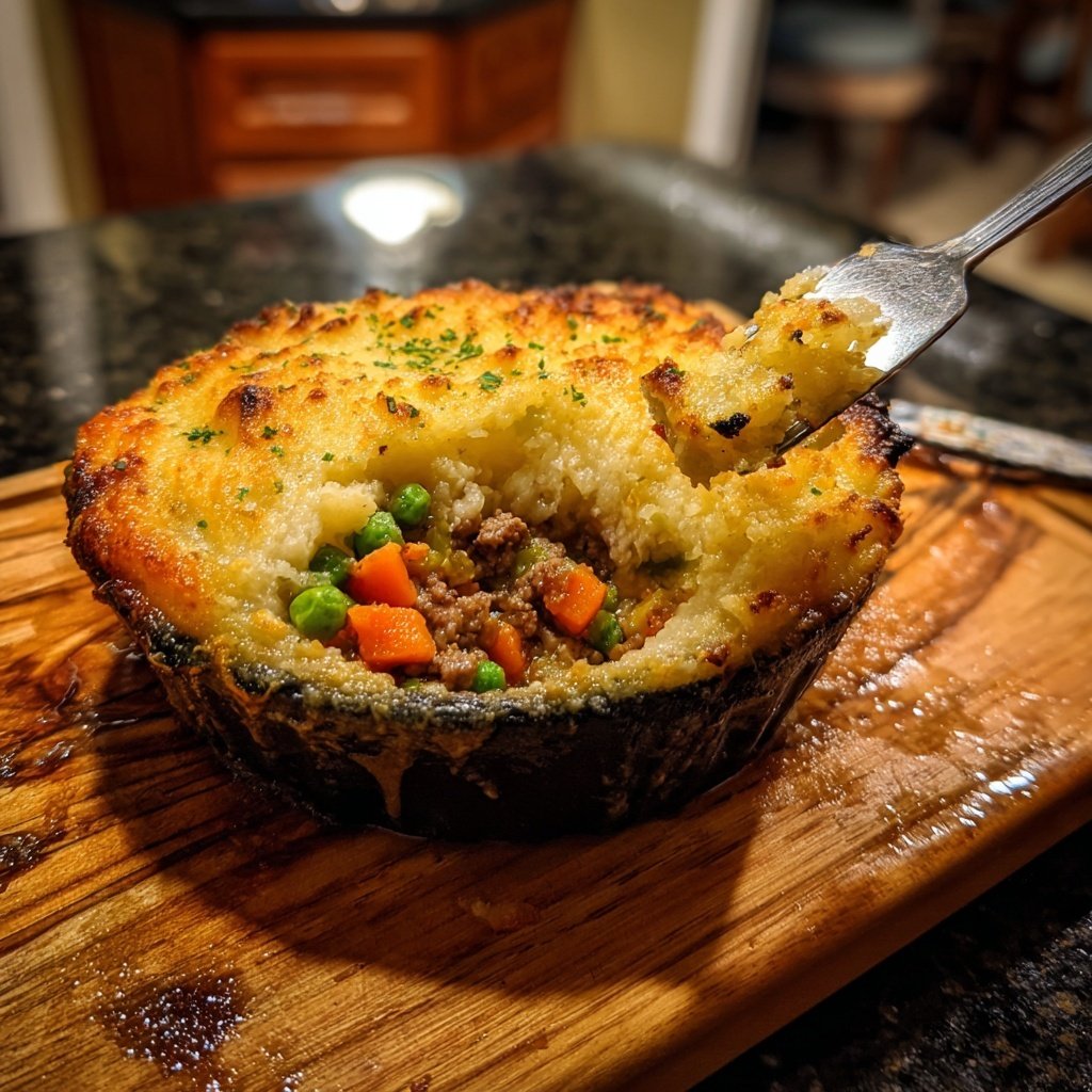 Savory Shepherd's Pie with Gravy
