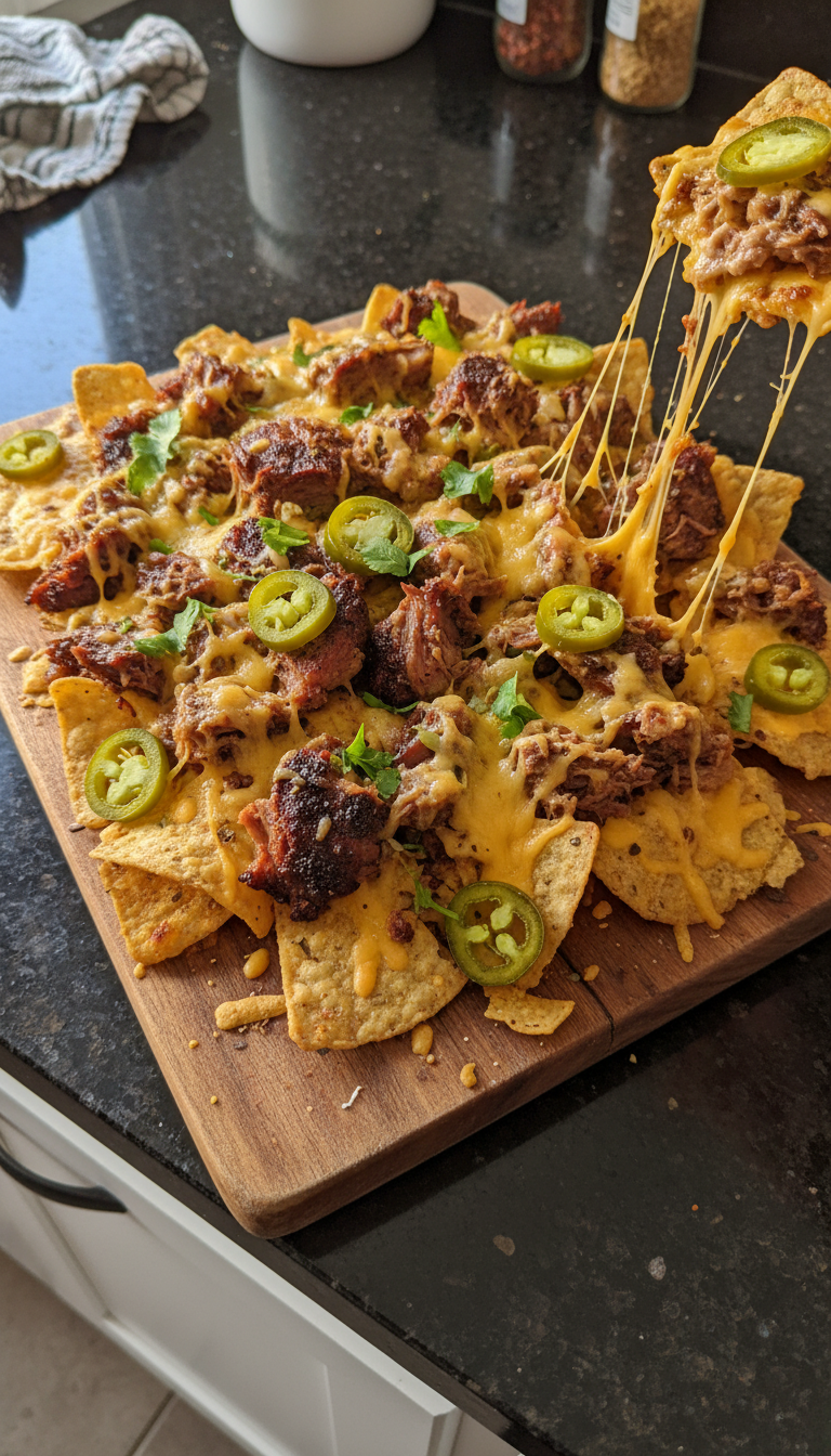Pulled Pork Nacho Surprise