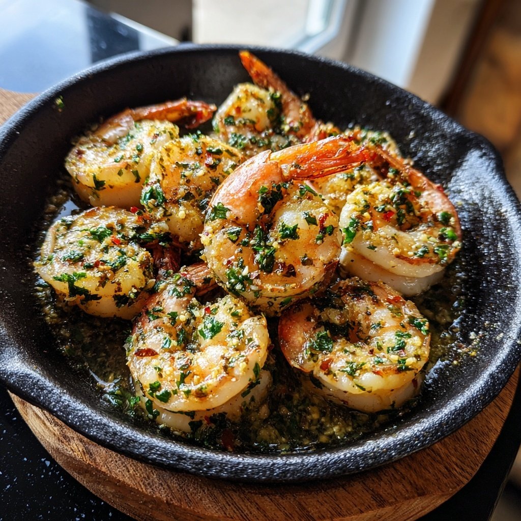 Herb-Infused Garlic Shrimp