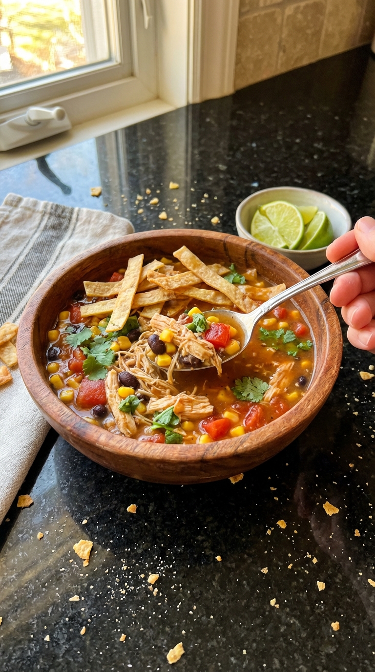 Chicken Tortilla Soup Fiesta