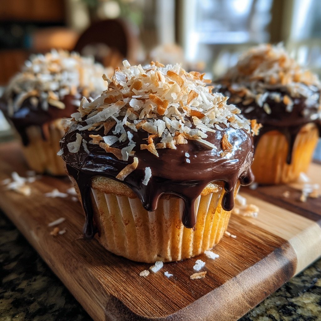 Almond Joy Cupcake Parody