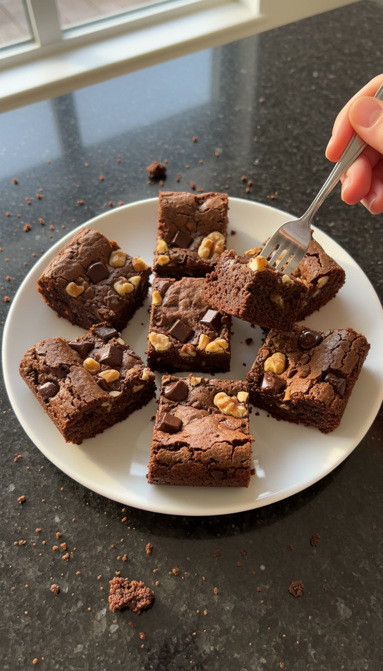 Nutty Brownie Sourdough Bites