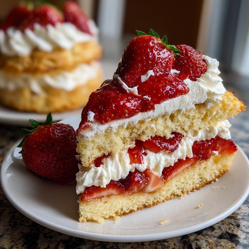 Classic Southern Strawberry Shortcake
