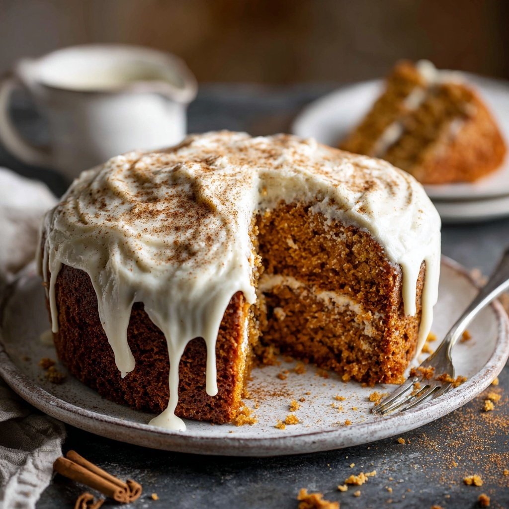 Ginger Vanilla Spice Cake