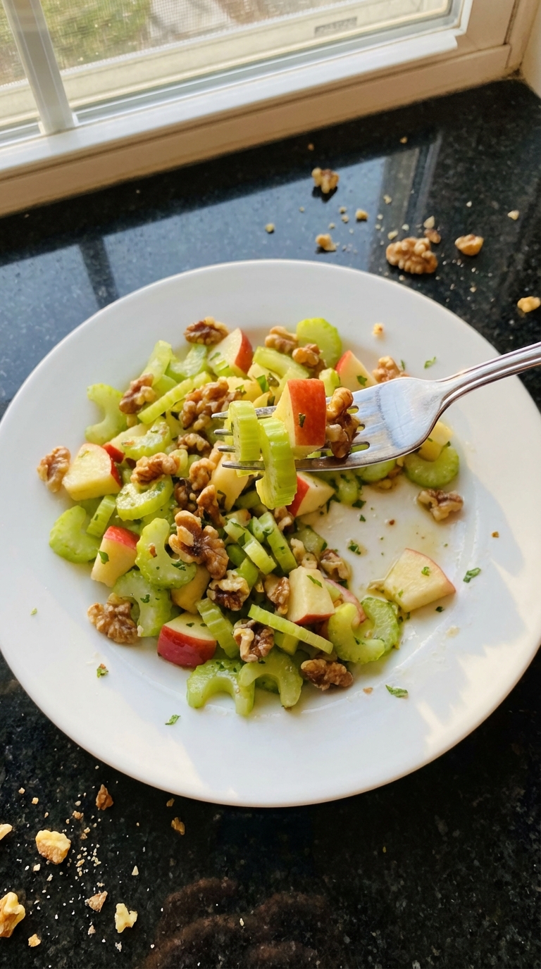 Crispy Celery and Apple Salad