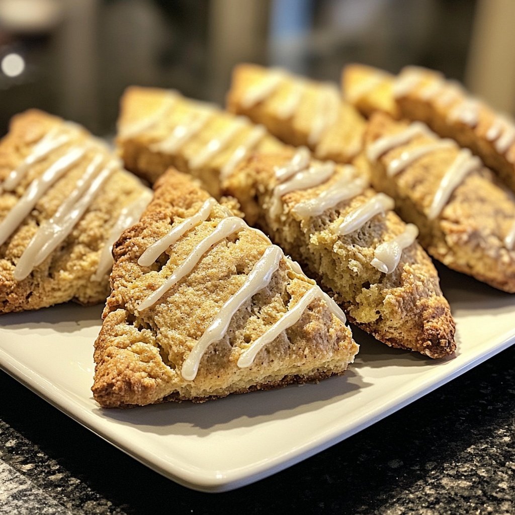 Meyer Lemon Ginger Scones