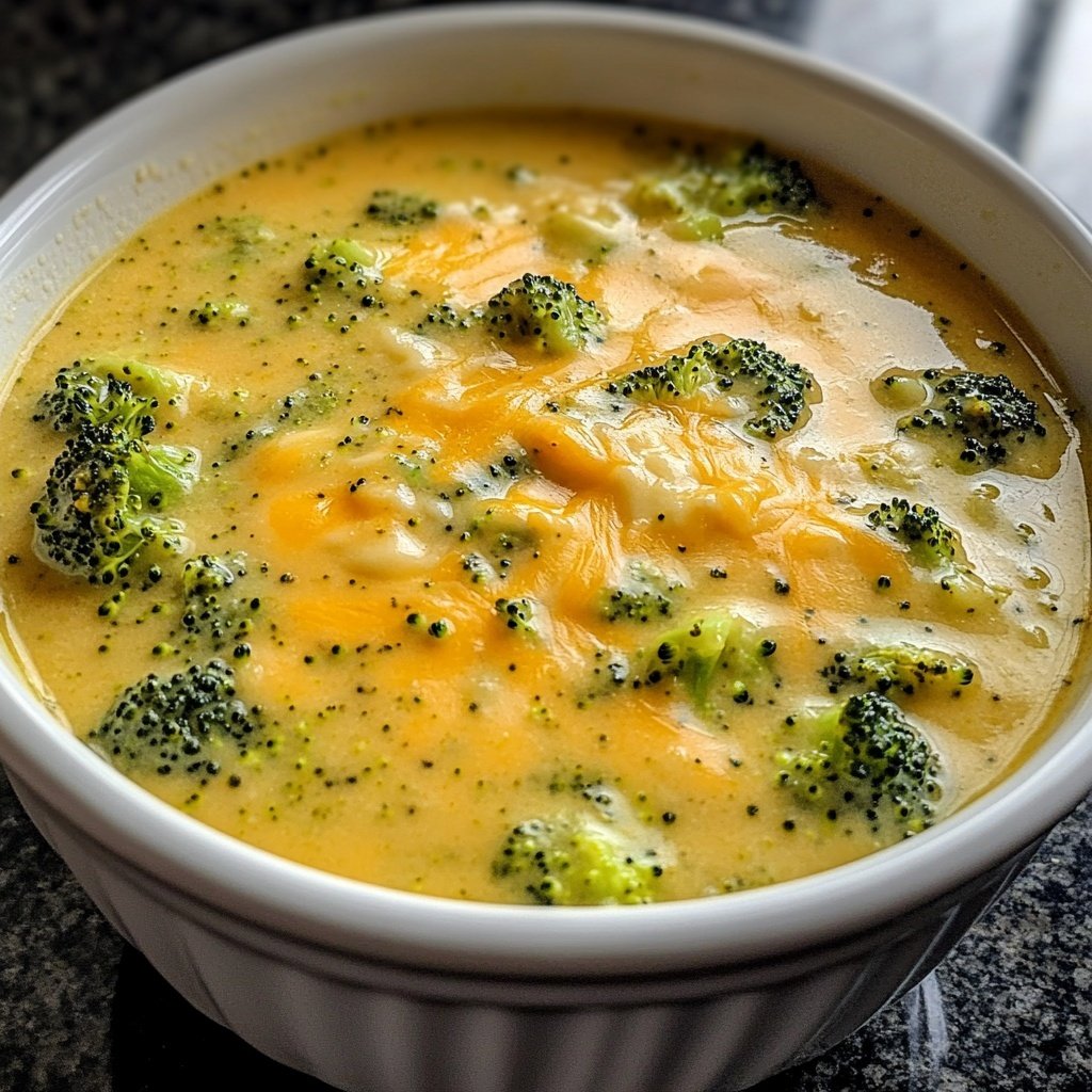 Comfort Broccoli Cheddar Soup