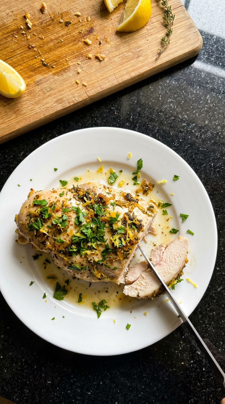 Lemon Herb Chicken with Quinoa
