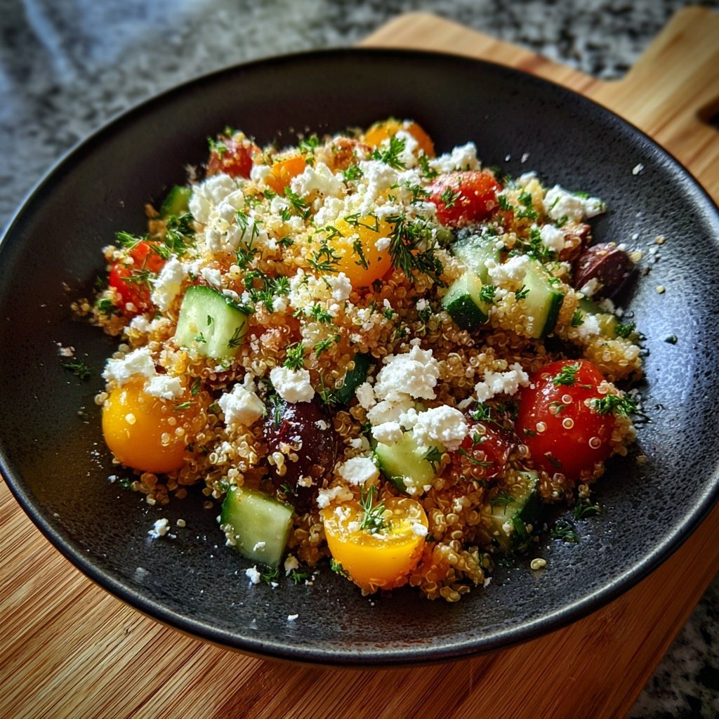 Mediterranean Quinoa Salad