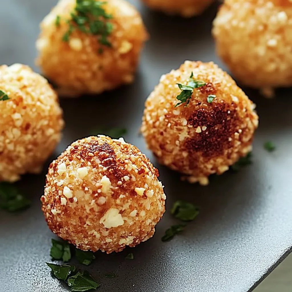 Savory Mini Cheese Balls