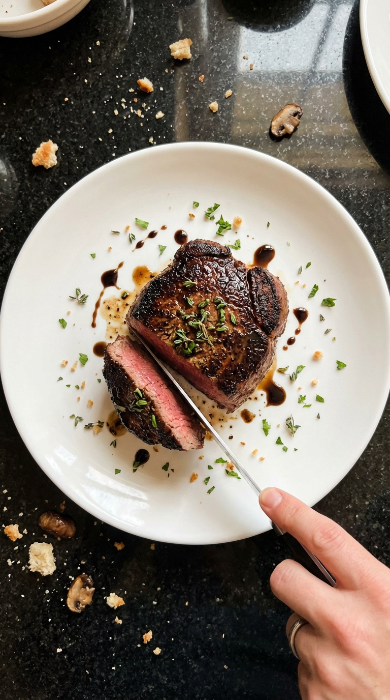 Mushroom Truffle Filet Mignon
