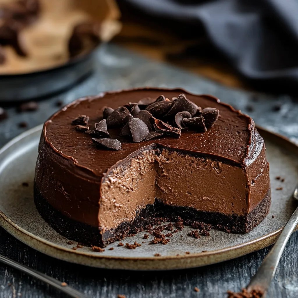Chocolate San Sebastian Cheesecake